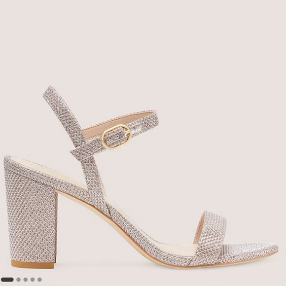 Stuart Weitzman Rose Gold Dancer 75 - Picture 5 of 9